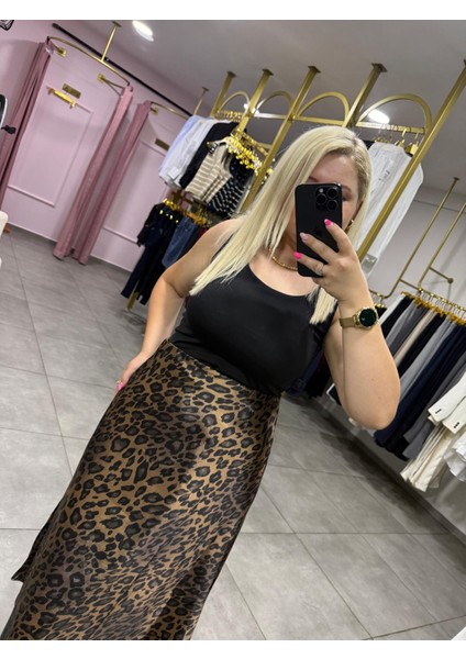 Leopar Saten Etek