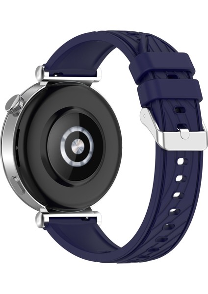 Huawei Watch Gt 5 Pro 42MM / Gt 5 41MM / Gt 4 41MM Saat Kayışı 18MM Dokulu Silikon Bant (Yurt Dışından)