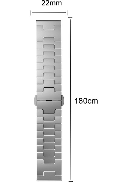 Huawei Watch Gt 5 Pro / 5/4 46MM Yedek Kayış 22MM Metal Watch Band (Yurt Dışından) fiyatları