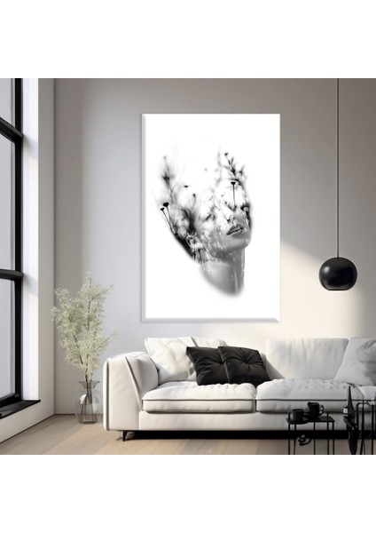 Düşüncenin Yansıması Kanvas Tablo