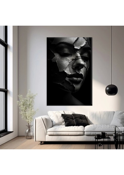 Duygusal Yüz Kanvas Tablo