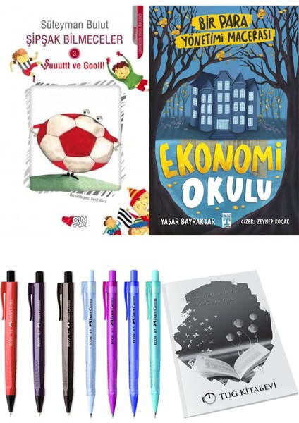 Ekonomi Okulu Bir Para Yönetimi Macerası ve Şipşak Bilmeceler 3 2li Set