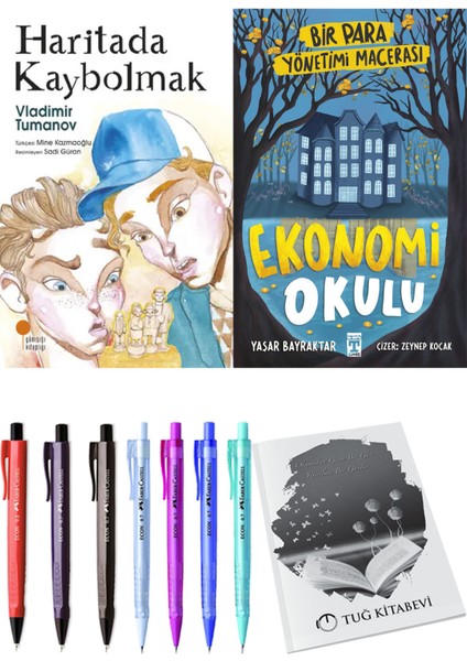 Ekonomi Okulu Bir Para Yönetimi Macerası ve Haritada Kaybolmak 2li Set