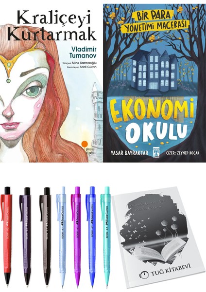 Ekonomi Okulu Bir Para Yönetimi Macerası ve Kraliçeyi Kurtarmak 2li Set