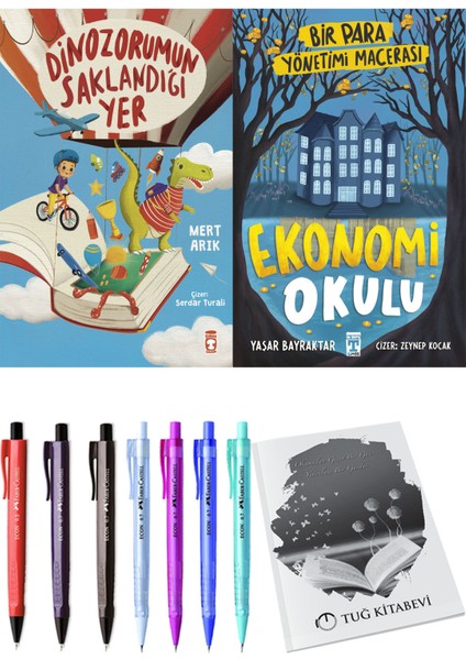 Ekonomi Okulu Bir Para Yönetimi Macerası ve Dinazorumun Saklandığı Yer 2li Set