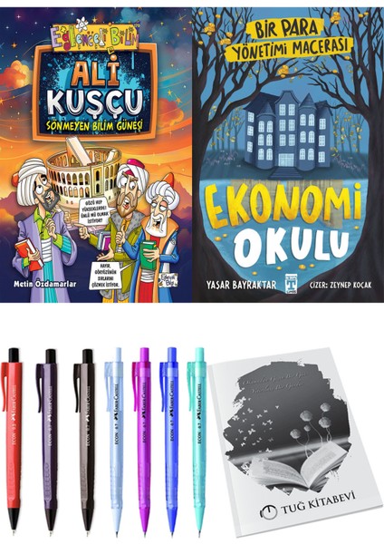 Ekonomi Okulu Bir Para Yönetimi Macerası ve Ali Kuşçu Sönmeyen Bilim Güneşi 2li Set