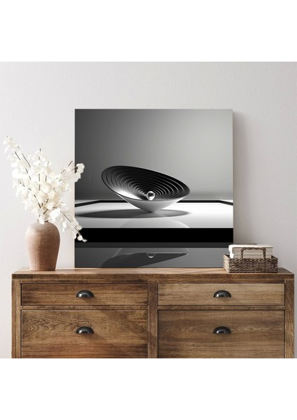 Çiçekli Portre Kanvas Tablo modelleri