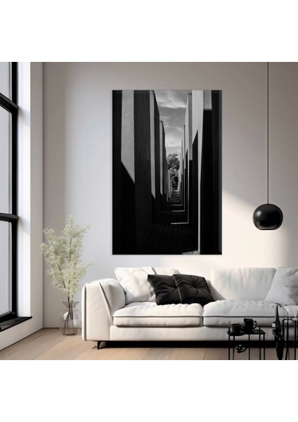 Dar Koridor Kanvas Tablo