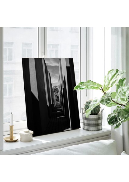 Dar Koridor Kanvas Tablo modelleri