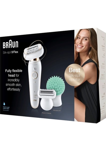 Braun Silk Epil 9 Flex 9020 Sensosmart Islak ve Kuru Epilatör indirimleri