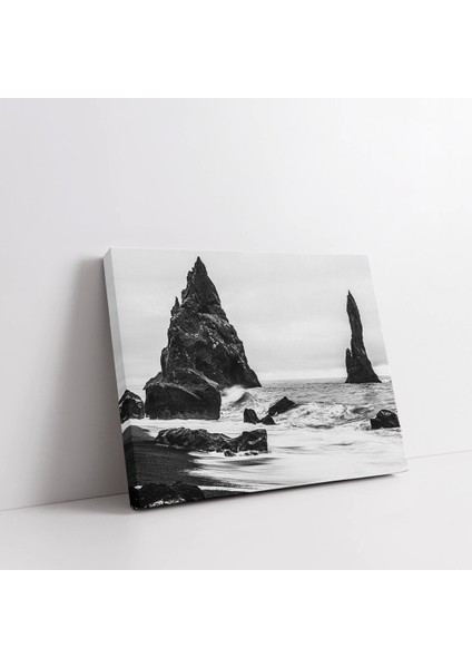 Kayalık Sahil Kanvas Tablo fiyatları
