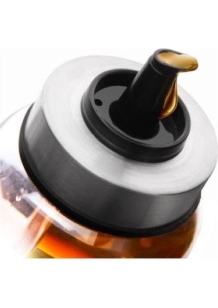 Borosilikat Akıllı Cam Yağdanlık - Dekoratif Sızdırmaz Sirkelik Sosluk 300 ml modelleri