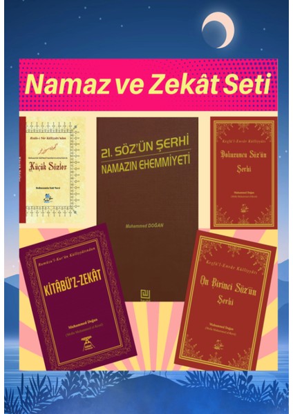 Namaz ve Zekât Seti 5 Kitap