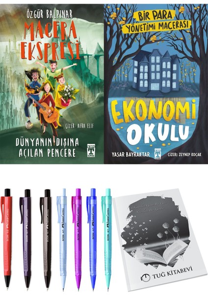 Ekonomi Okulu Bir Para Yönetimi Macerası ve Gelecek Ekspresi Dünyanın Dışına Açılan Pencere 2li Set