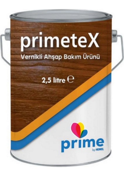Primetex 2,5 Lt Vernikli Ahşap Bakım Ürünü