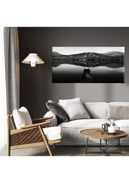 Sakin Dağlar Kanvas Tablo