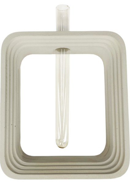 Elişi Hijyenik ve Eşsiz Masaüstü Modern ve Ölümsüz Vazo 15 cm x 13 cm x 4 cm indirimleri