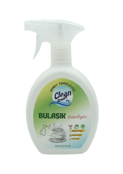 Sprey Bulaşık Temizleyici- Naturel ve Vegan