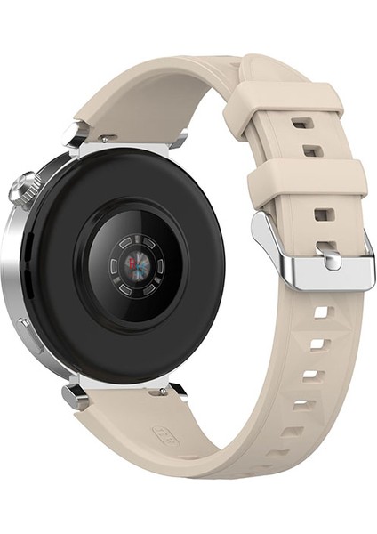 Huawei Watch Gt4 41 mm ve Gt5 41 mm ile Uyumlu 18 mm Kordon Ayarlanabilir Tokalı Soft Silikon Kayış