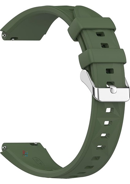 Huawei Watch Gt4 41 mm ve Gt5 41 mm ile Uyumlu 18 mm Kordon Ayarlanabilir Tokalı Soft Silikon Kayış modelleri