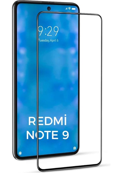 Redmi 9 Uyumlu Tam Kaplayan 5d Temperli Cam Koruma Ekran Koruyucu