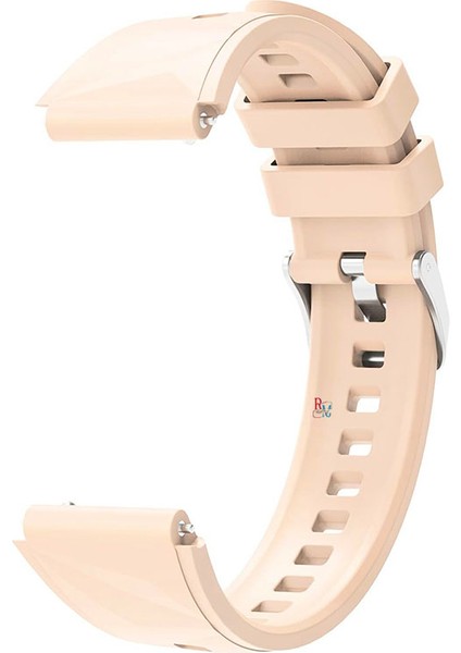 Huawei Watch Gt 5 41 mm ile Uyumlu 18 mm Kordon Ayarlanabilir Tokalı Soft Silikon Kayış