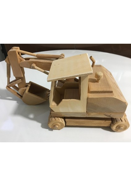 Ahşap Maket Ekskavatör