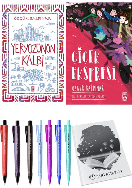 Çiçek Ekspresi ve Yeryüzünün Kalbi 2'li Set - Kalem
