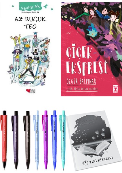 Çiçek Ekspresi ve Az Buçuk Teo 2'li Set - Kalem