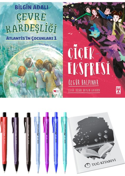 Çiçek Ekspresi ve Çevre Kardeşliği 2'li Set - Kalem