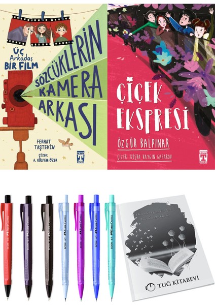 Çiçek Ekspresi ve Sözcüklerin Kamera Arkası 2'li Set - Kalem