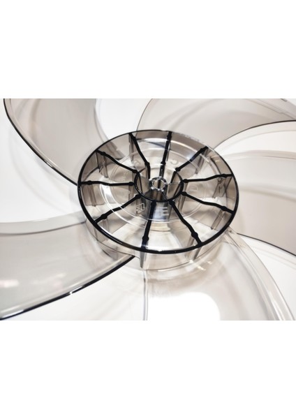 Skytech Stf 1825 Modele Uyumlu Vantilatör Pervanesi 16INÇ 5 Kanat 38CM Füme Renk Pls indirimleri