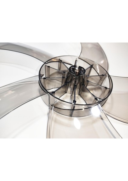 Skytech Stf 1808 Modele Uyumlu Vantilatör Pervanesi 16INÇ 5 Kanat 38CM Füme Renk Pls fırsatları