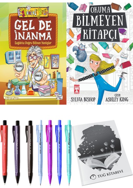 Okuma Bilmeyen Kitapçı ve Gel De Inanma 2li Set