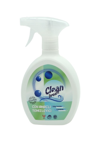 Clean Dream Genel Yüzey Temizleyici - Doğal ve Vegan (Her Türlü Zemin Için)