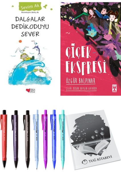 Çiçek Ekspresi ve Dalgalar Dedikoduyu Sever 2li Set