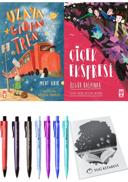 Çiçek Ekspresi ve Uzaya Giden Tren 2li Set