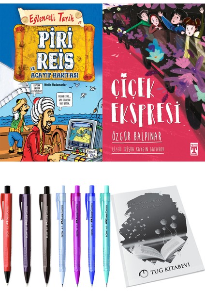 Çiçek Ekspresi ve Piri Reis ve Acayip Haritası 2li Set