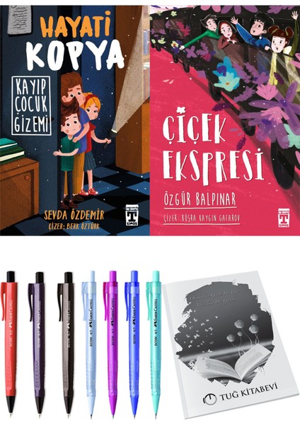 Çiçek Ekspresi ve Hayati Kopya Kayıp Çocuk Gizemi 2li Set