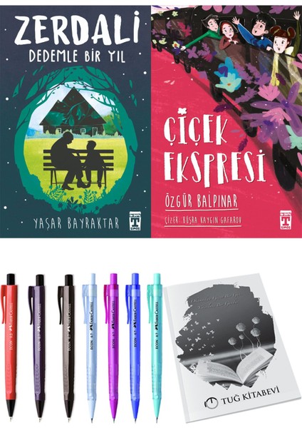 Çiçek Ekspresi ve Zerdali Dedemle Bir Yıl 2li Set