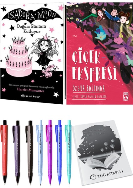 Çiçek Ekspresi ve Isadora Moon 4 Doğum Gününü Kutluyor 2li Set