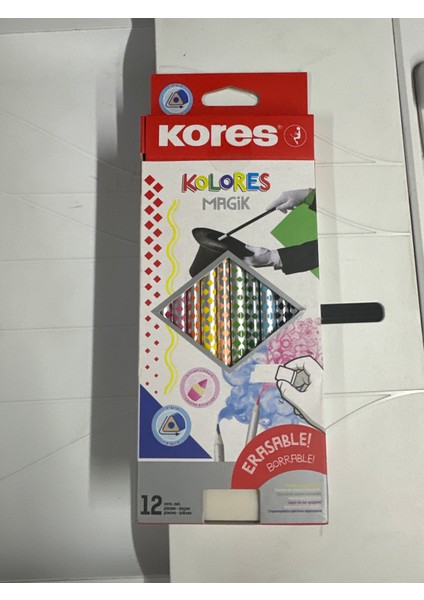 Kolores Magic Üçgen Boya Kalemi 12 Li