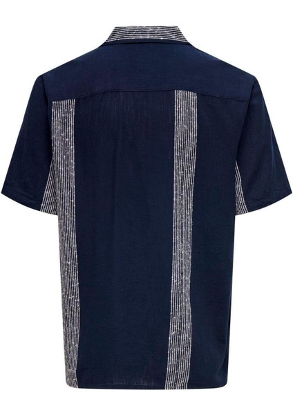 Onsavı Reg Ss Boucle Strpe Resort Shırt Pamuk Erkek T-Shirt fiyatları