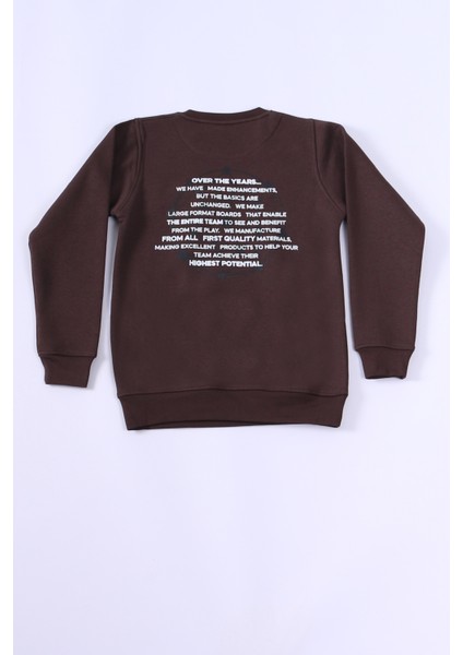 Erkek Çocuk 3 Iplik Sweat Sırt Baskılı Ribanalı E19 indirimleri