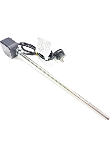 400W Antresit Renk Kare Dijital HP013 Model Havlupan Isıtıcı Rezistans 230 V / L:370 mm