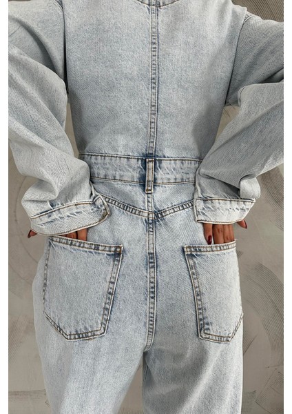 Blue Denim Tulum - Mavi fırsatları