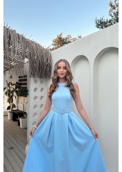 Halter Yaka Kloş Elbise fiyatları
