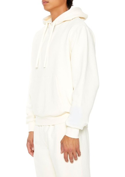 F21 Pamuk Karışımlı Düşük Kollu Kapüşonlu Sweatshirt indirimleri