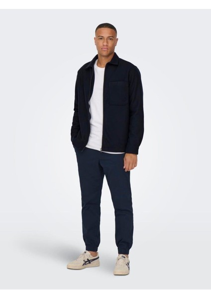 Onsdal Ovr Zıp Ls Shırt Fermuarlı Ceket fırsatları