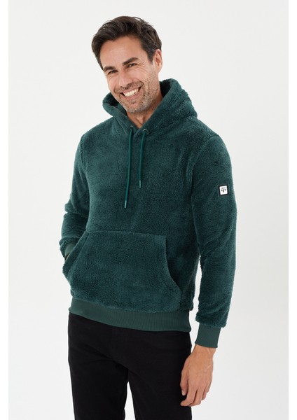 Kapüşonlu Peluş Sweatshirt Regular Fit- SW-1067